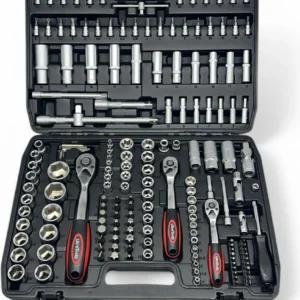 172 tlg Satz Steckschl&uuml;ssel Knarrenkasten Ratschenkasten Werkzeug 1/2" 1/4" 3/8"