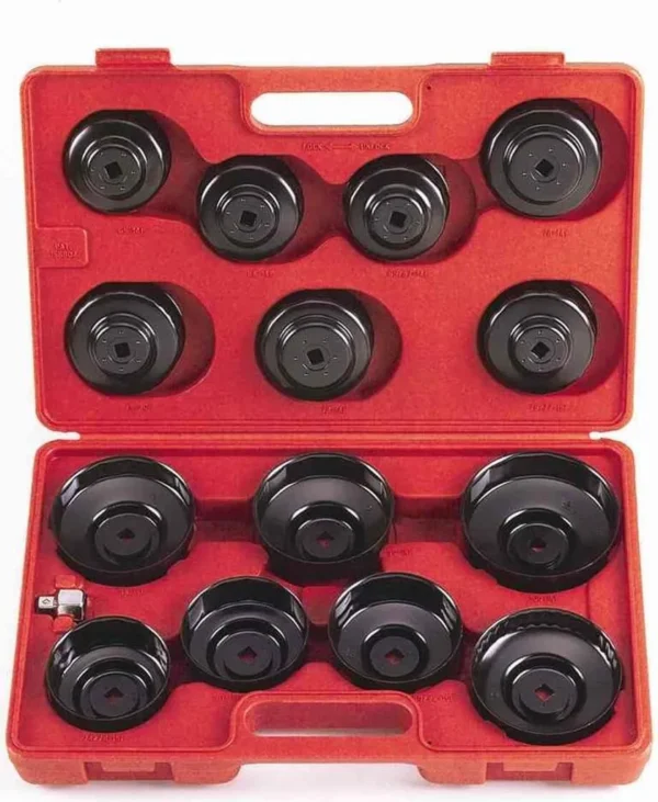 15 tlg. Topf Ölfilterschlüssel Set